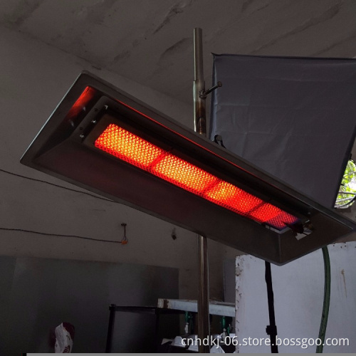 Auto Ignition universal infrared ceramic gas brooder for poultry farming